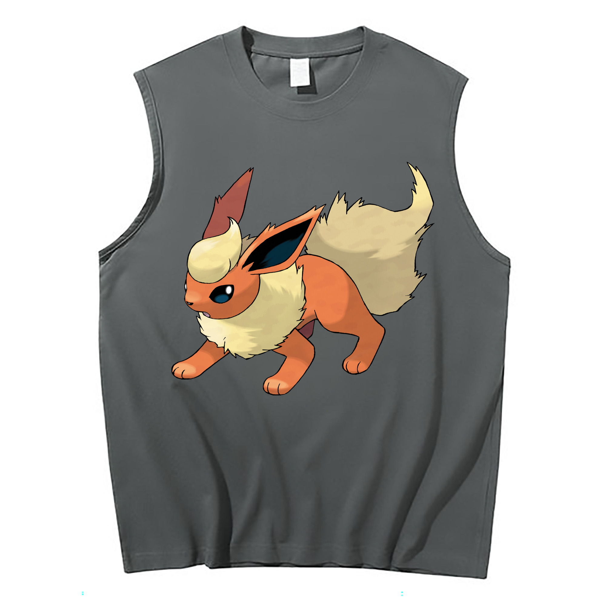 （画像用） ポケットモンスター Pokémon コットン100％タンクトップ（フロントプリント）